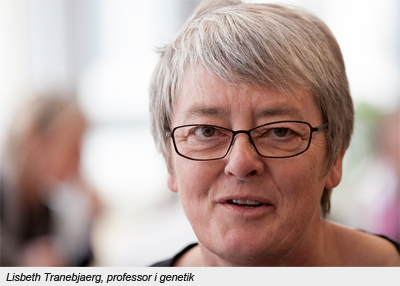 Lisbeth Tranebjaerg, professor i genetik
