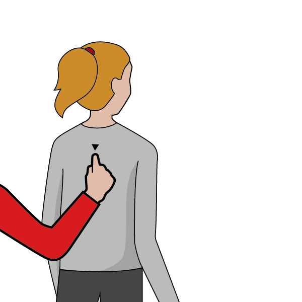 illustration för signalen musklick