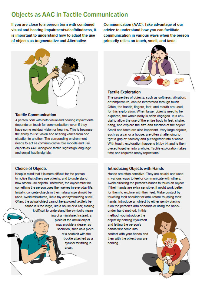 Objects as AAC in Tactile Communication (English)